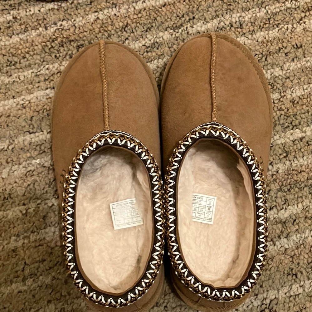Ugg Plush Slippers.